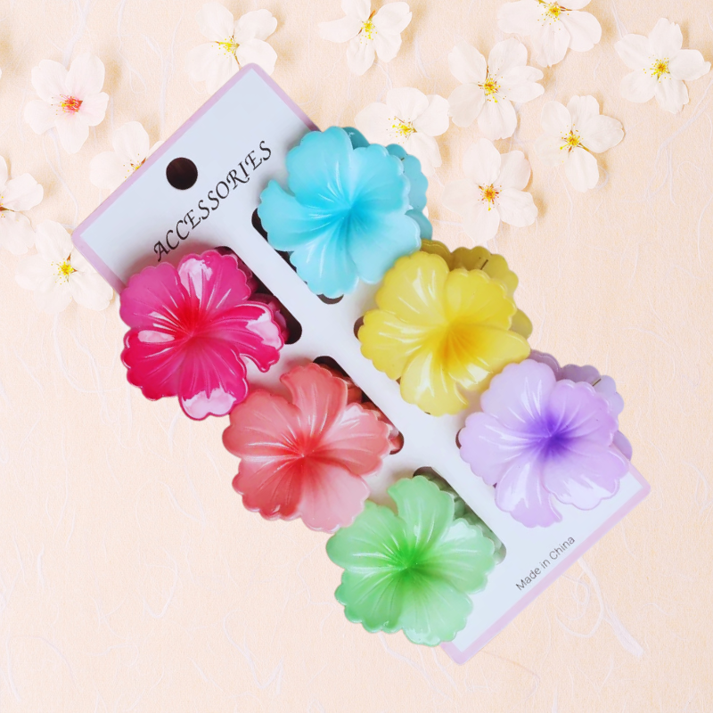 Blush Rose Claw Clip - Sujify
