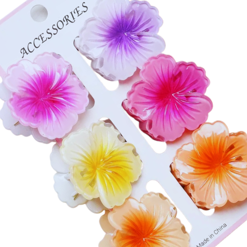 Blush Rose Claw Clip - Sujify