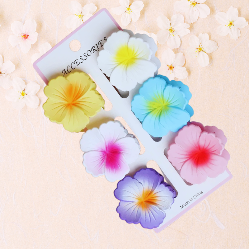 Blush Rose Claw Clip - Sujify
