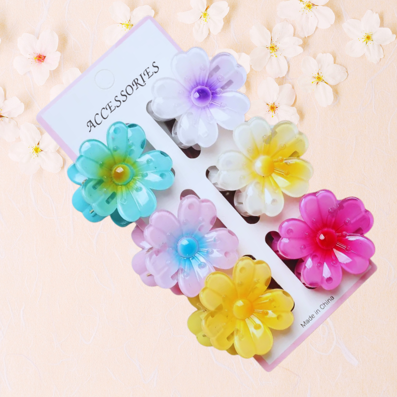Blush Rose Claw Clip - Sujify