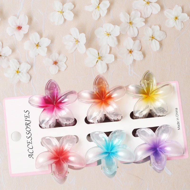 Blush Rose Claw Clip - Sujify
