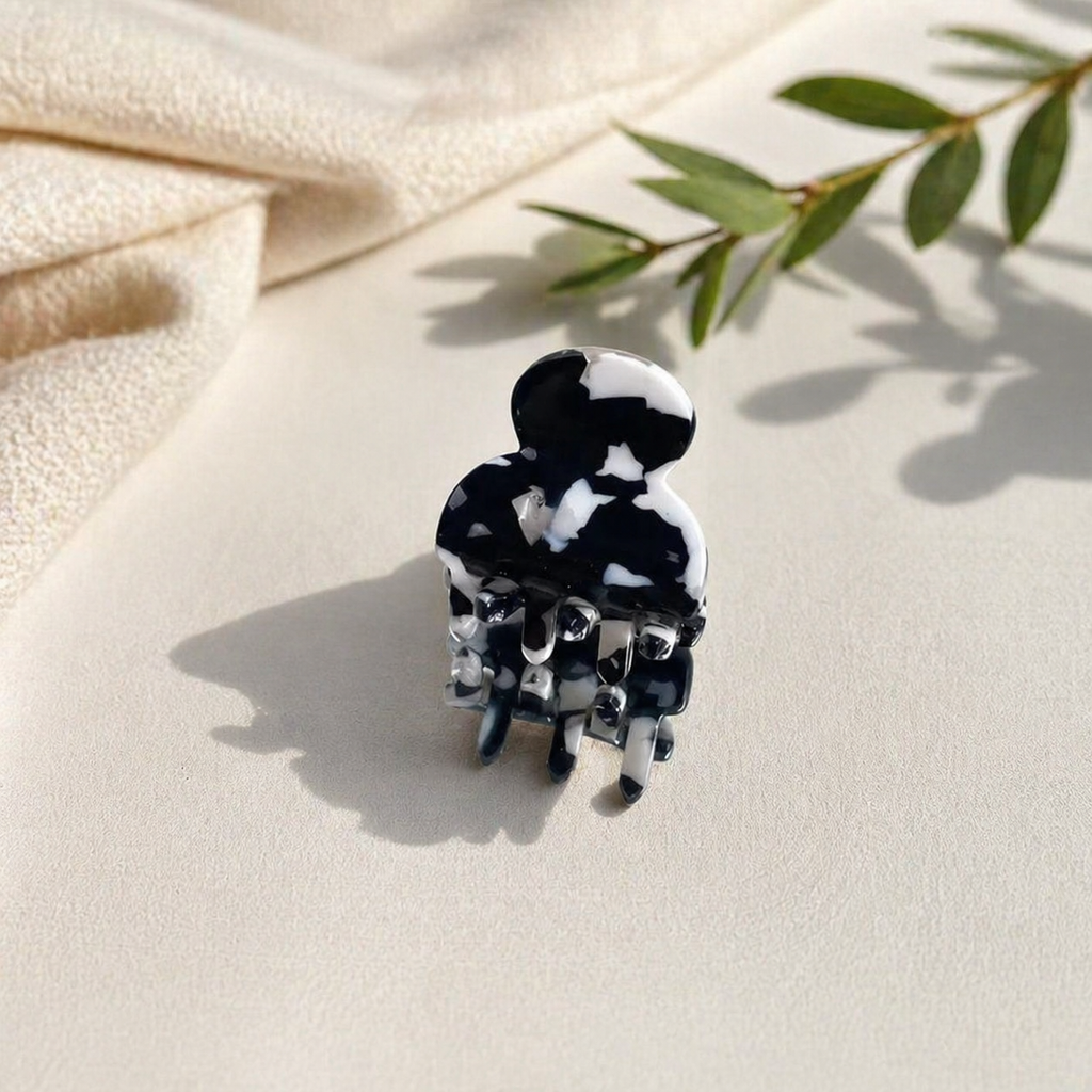 Marble Stone Claw Clip - Sujify