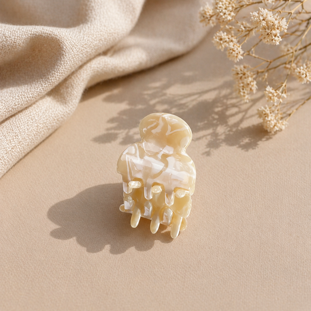 Marble Claw Clip - Stylish Hair Accessory for Effortless Elegance - Sujify