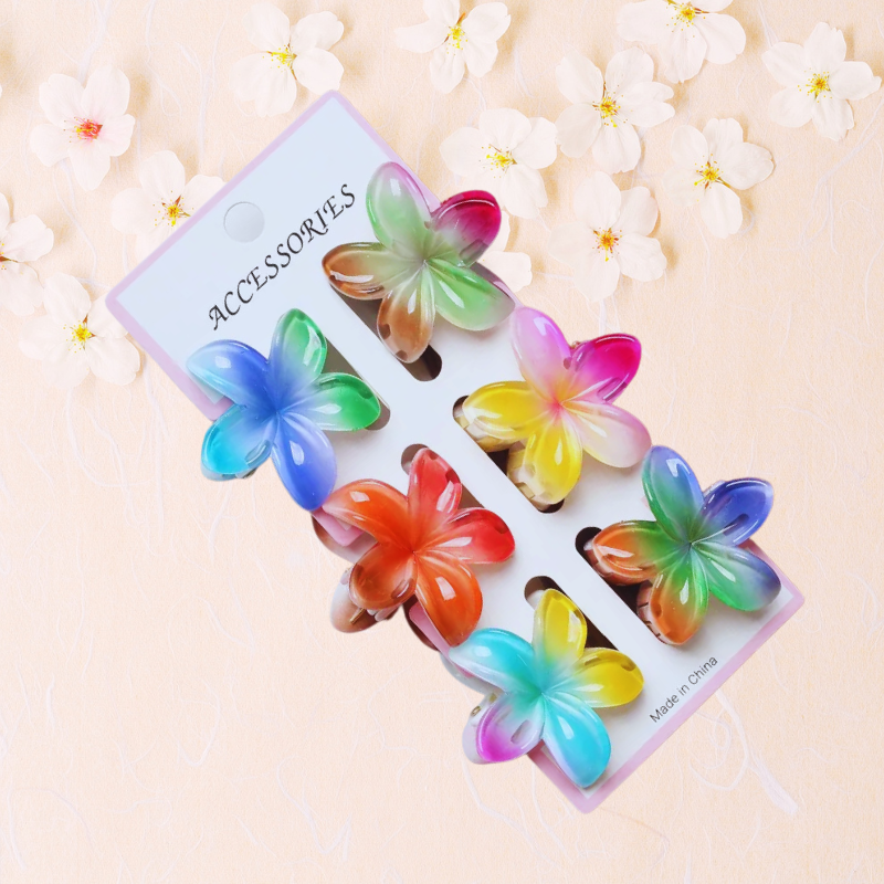 Blush Rose Claw Clip - Sujify