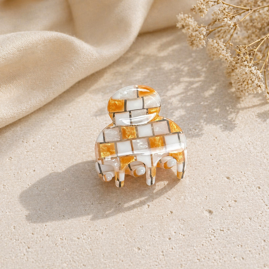 Marble Claw Clip - Stylish Hair Accessory for Effortless Elegance - Sujify