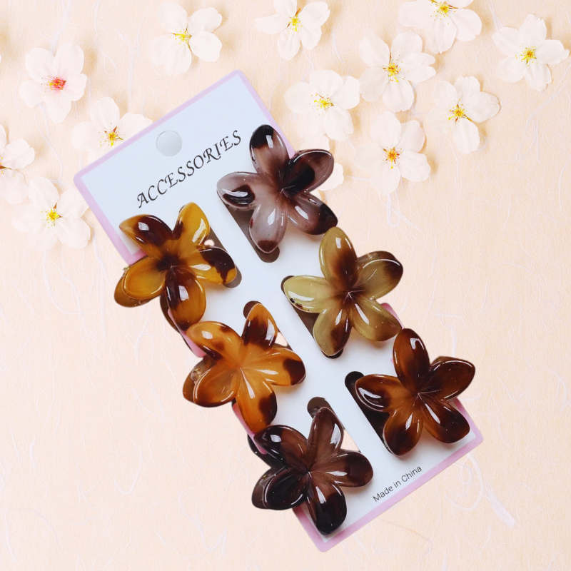 Blush Rose Claw Clip - Sujify