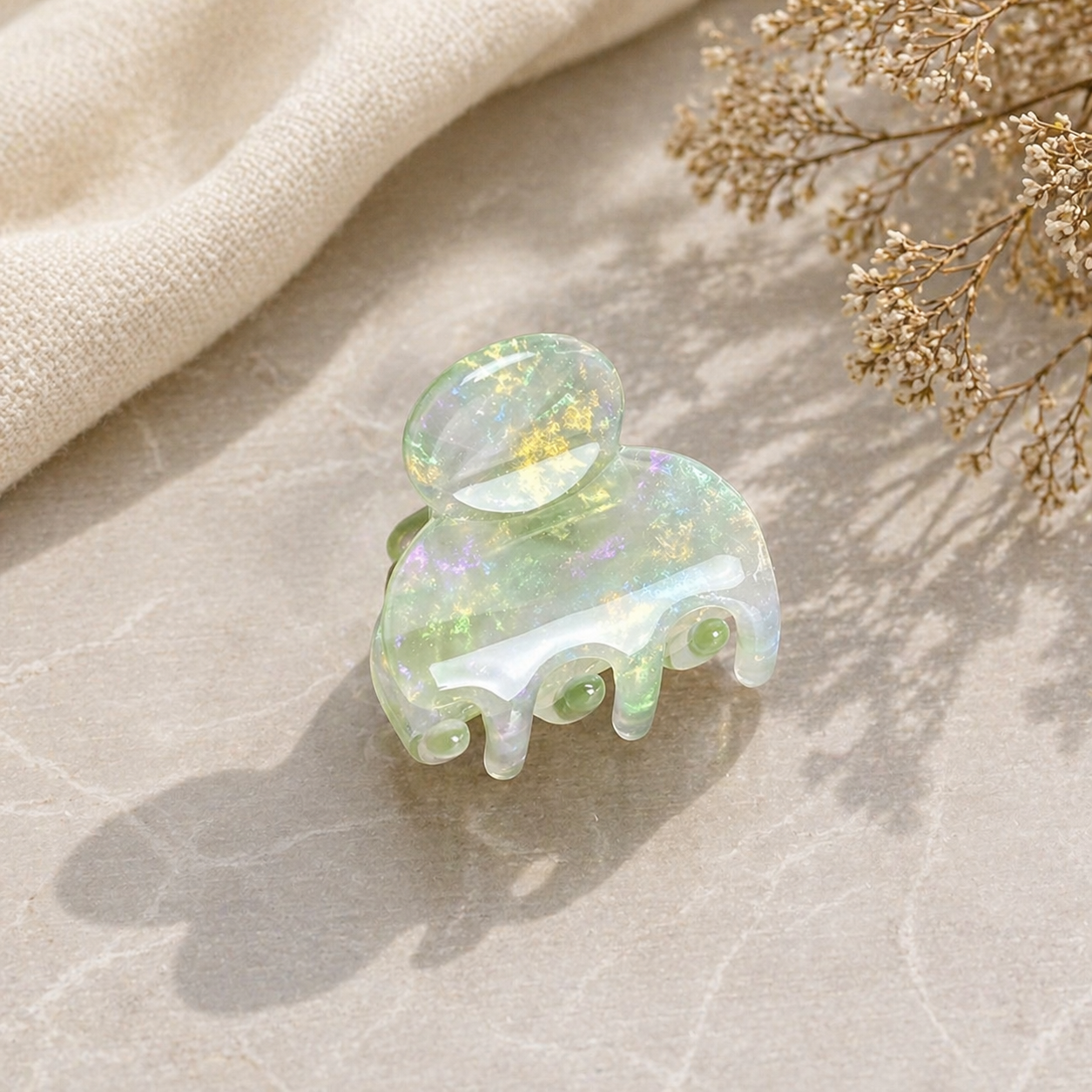 Marble Claw Clip - Stylish Hair Accessory for Effortless Elegance - Sujify