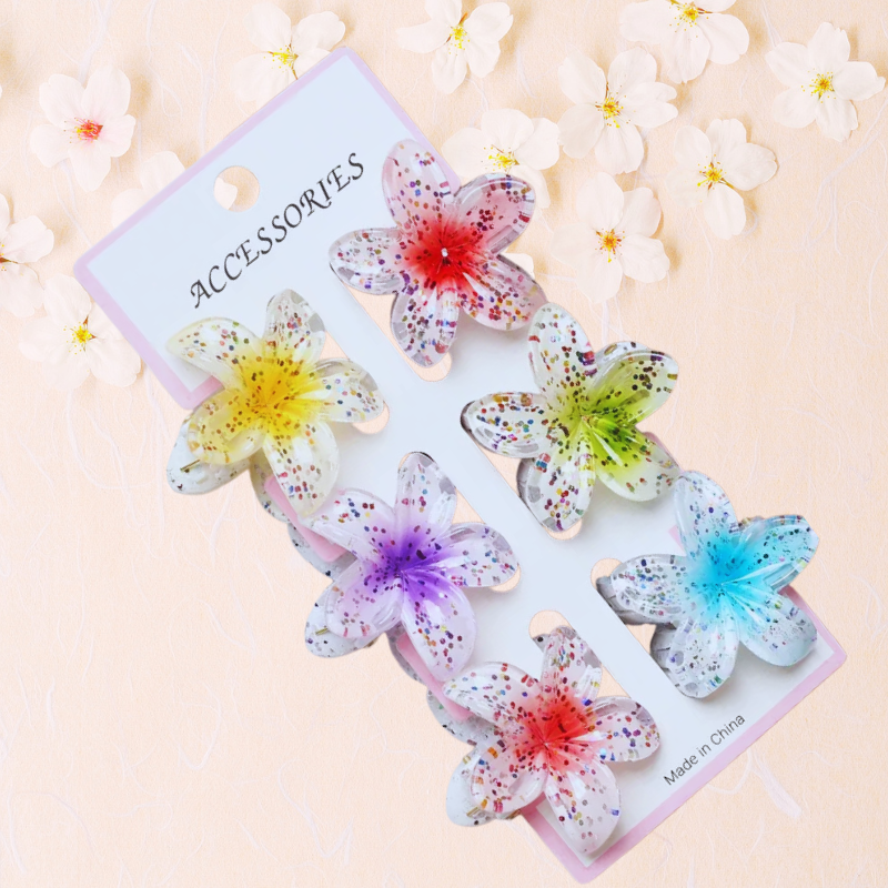 Blush Rose Claw Clip - Sujify