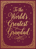 World's Greatest Grandad Card - Personalised Father's Day | Handmade UK